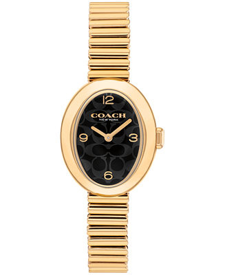 Women's Sammy Gold Tone Stainless Steel Bracelet Stretch Watch, 22.5mm | Macy's