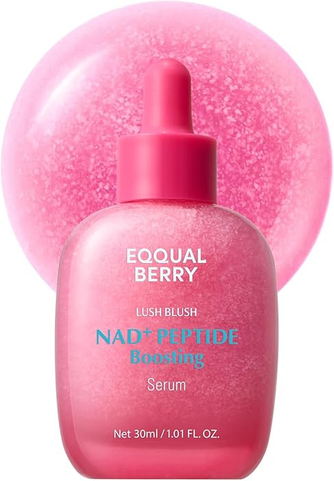 EQQUALBERRY NAD+ Peptide Boosting Smoothie Serum – Anti-Aging Korean Skin Care with 5 Ceramides... | Amazon (US)