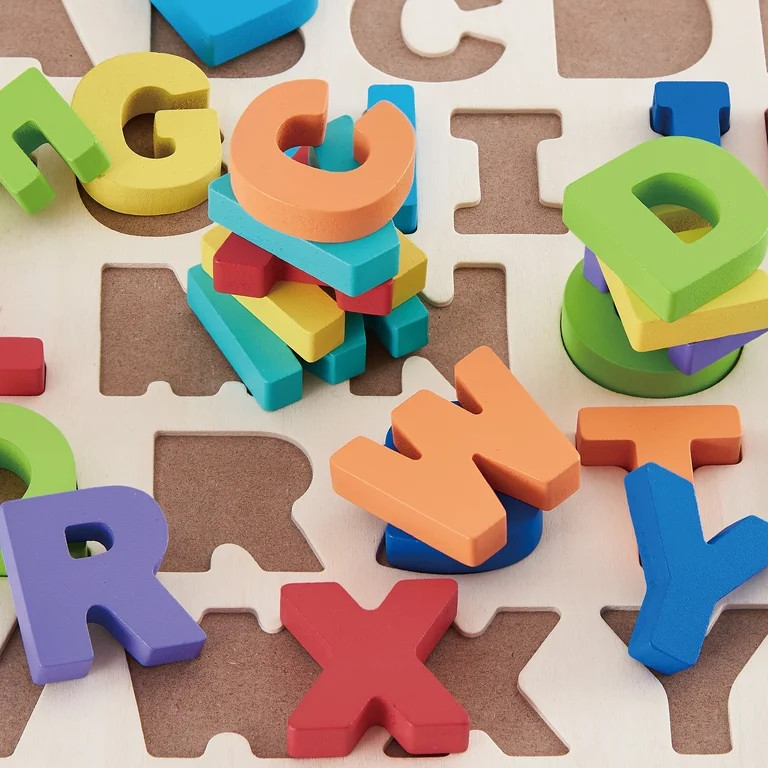 Spark. Create. Imagine Alphabet Puzzle Wooden Puzzle for Ages 18 Months to 70 Months | Walmart (US)