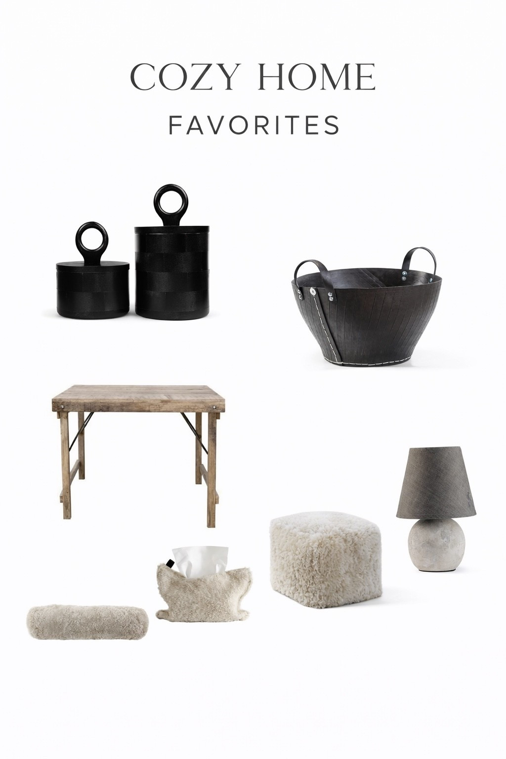 COZY HOME FAVORITES
These are the pieces I keep reaching for to create that warm, layered, neutral look at home. A mix of texture, soft tones, and a little contrast with black accents—everything here feels elevated but still cozy and livable.

#LTKHome #LTKSaleAlert