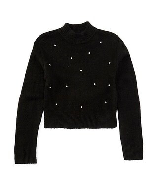 Little Girls 2T-6X Rhinestone Sweater | Dillard's