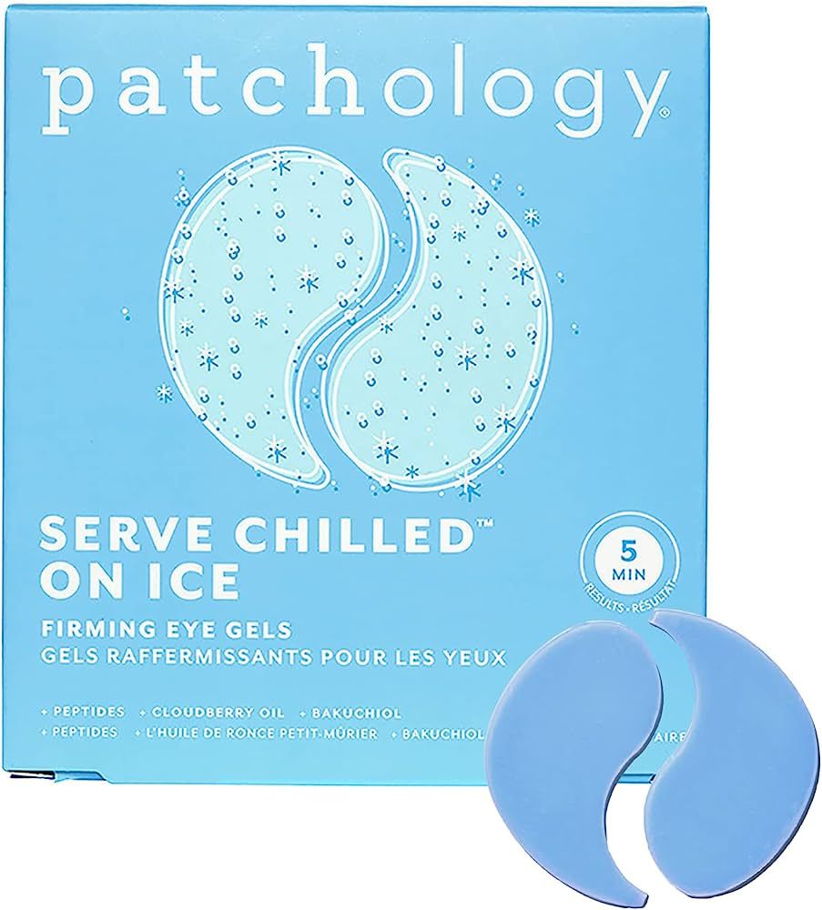 Patchology Iced Cooling Under Eye Mask Patches with Peptides, Cloudberry Oil and Bakuchiol. Cool ... | Amazon (US)