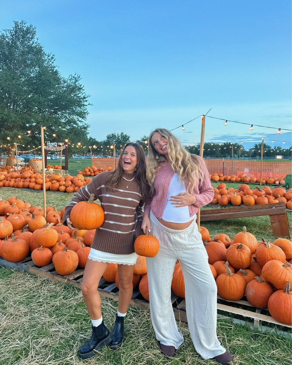 matching in our Lulu’s for fall🧡 code: GRETA20 

fall outfit, button up cardigan, mini skirt, sweater, boots, uggs, maternity, pregnancy, pumpkin patch outfit 

#LTKBump #LTKStyleTip #LTKSeasonal