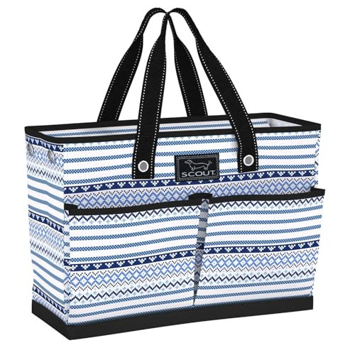 SCOUT BJ Bag - Large, Utility Tote Bag for Women, Nurses, Teachers and Moms with Zipper & 4 Exterior Pockets for Organizing. | Amazon (US)