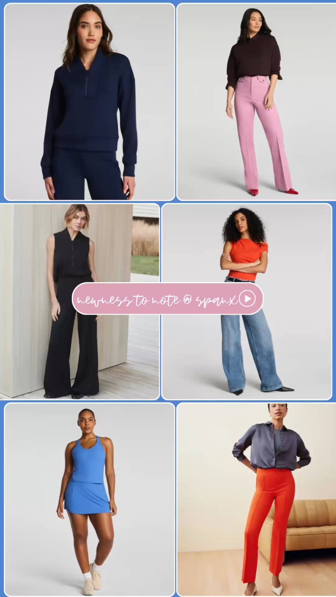 new @spanx arrivals for a stellar spring of comfy and classic style = first time customers use NATASHAXSPANX for 15% off plus free shipping!! #spanxpartner 

#LTKOver40 #LTKootd #LTKSeasonal