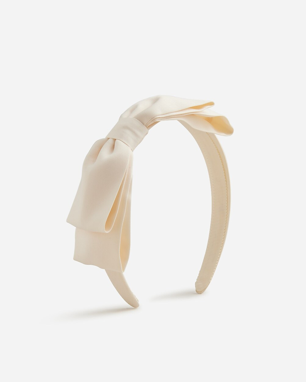 Oversized bow headband | J. Crew US