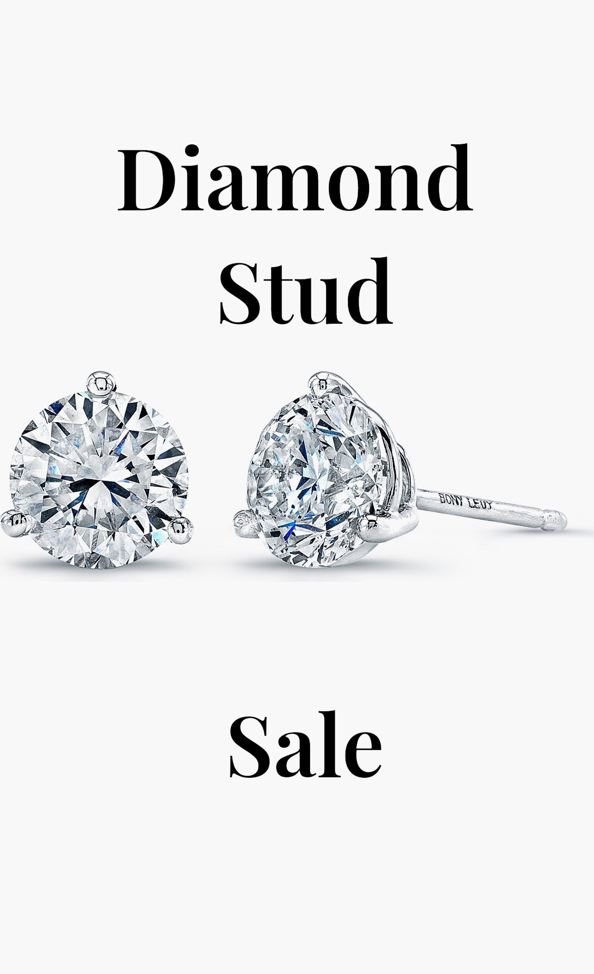 For a limited time, Bony Levy 18 karat gold diamond studs are up to 33% off!

Click the links below and select your size on Nordstrom’s website to get the discount. Perfect item for giftgiving!  #diamondstuds #giftideas #diamonds #bonylevy

#LTKHoliday #LTKGiftGuide #LTKCyberWeek