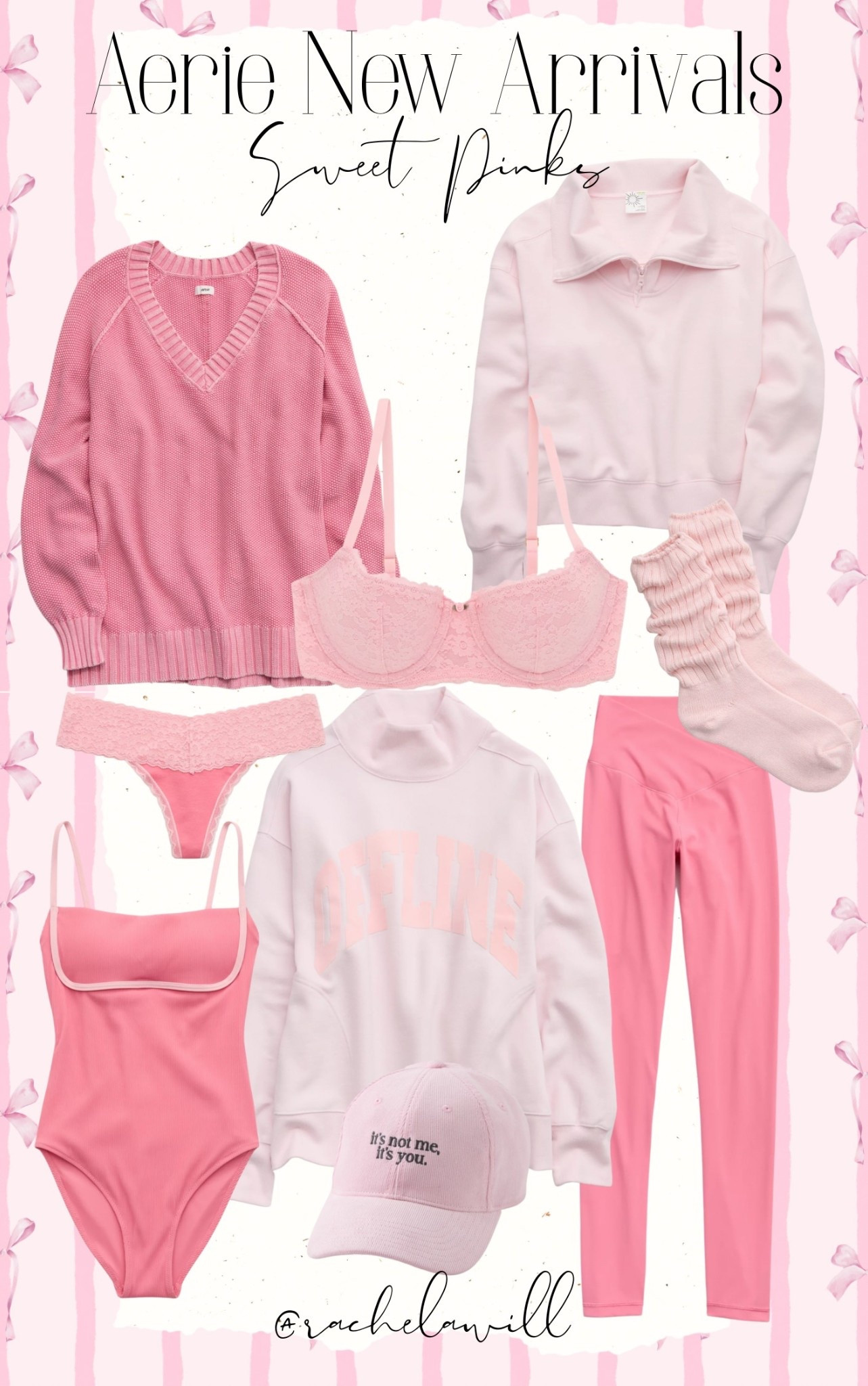Pink perfection for Valentine’s Day 💖✨ Aerie’s newest darling arrivals are serving cozy, cute, and effortlessly flattering in the prettiest shades of pink. Perfect for lounging, layering, or living in all month long — because comfy can still be adorable. Linking all my favorites! 💕

#LTKValentines
#LTKStyle
#LTKUnder50
#AerieStyle
#AerieFinds
#ValentinesOutfits
#PinkObsessed
#CozyButCute
#EverydayStyle
#LoungewearLove
#SoftGirlStyle

