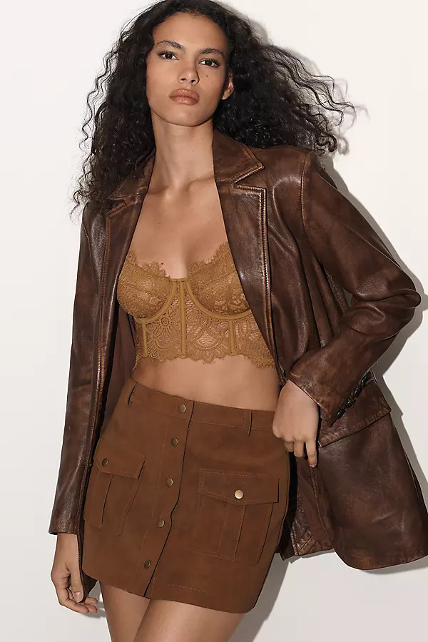 The Giselle Lace Bustier | Anthropologie (US)