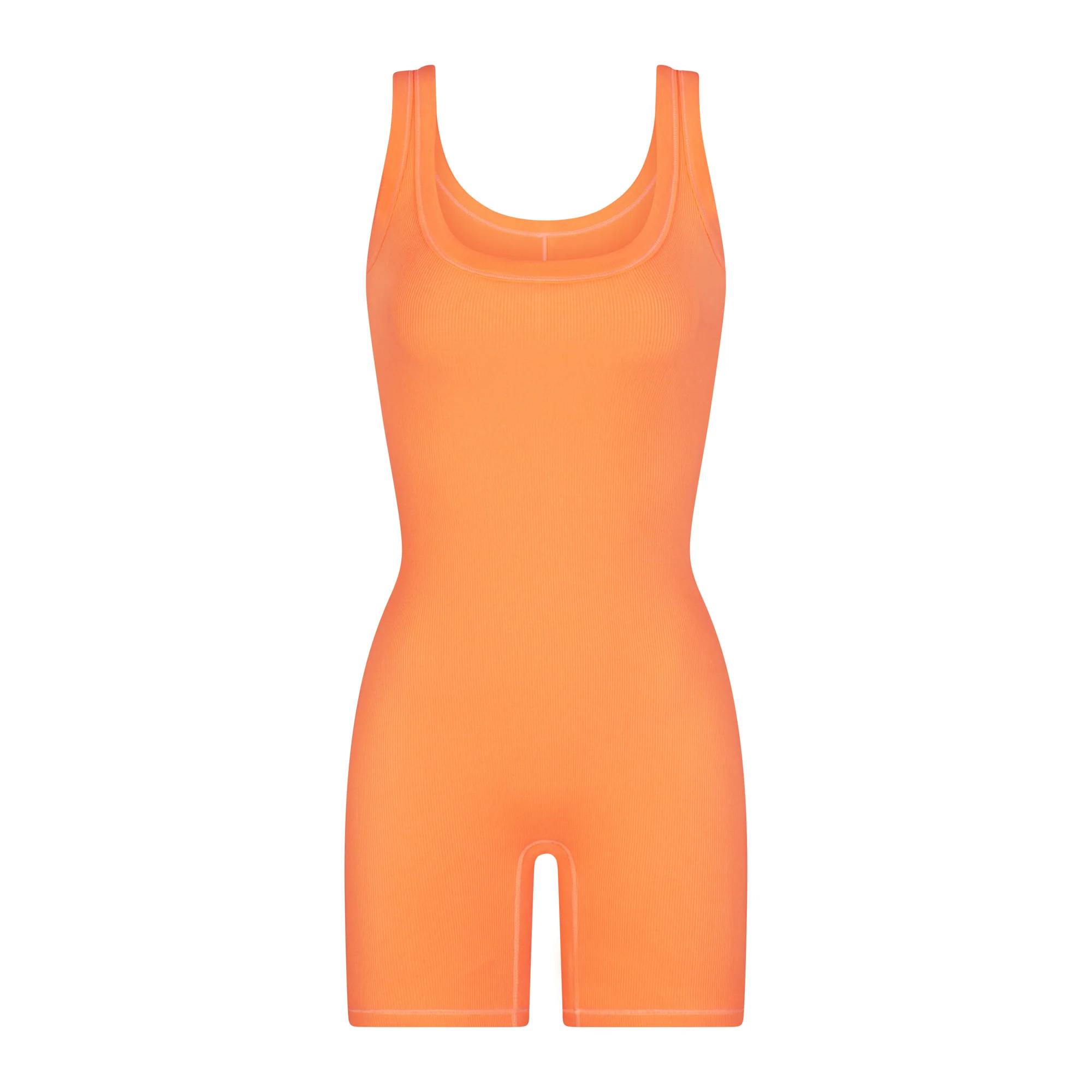 COTTON RIB ONESIE | APRICOT | SKIMS (US)