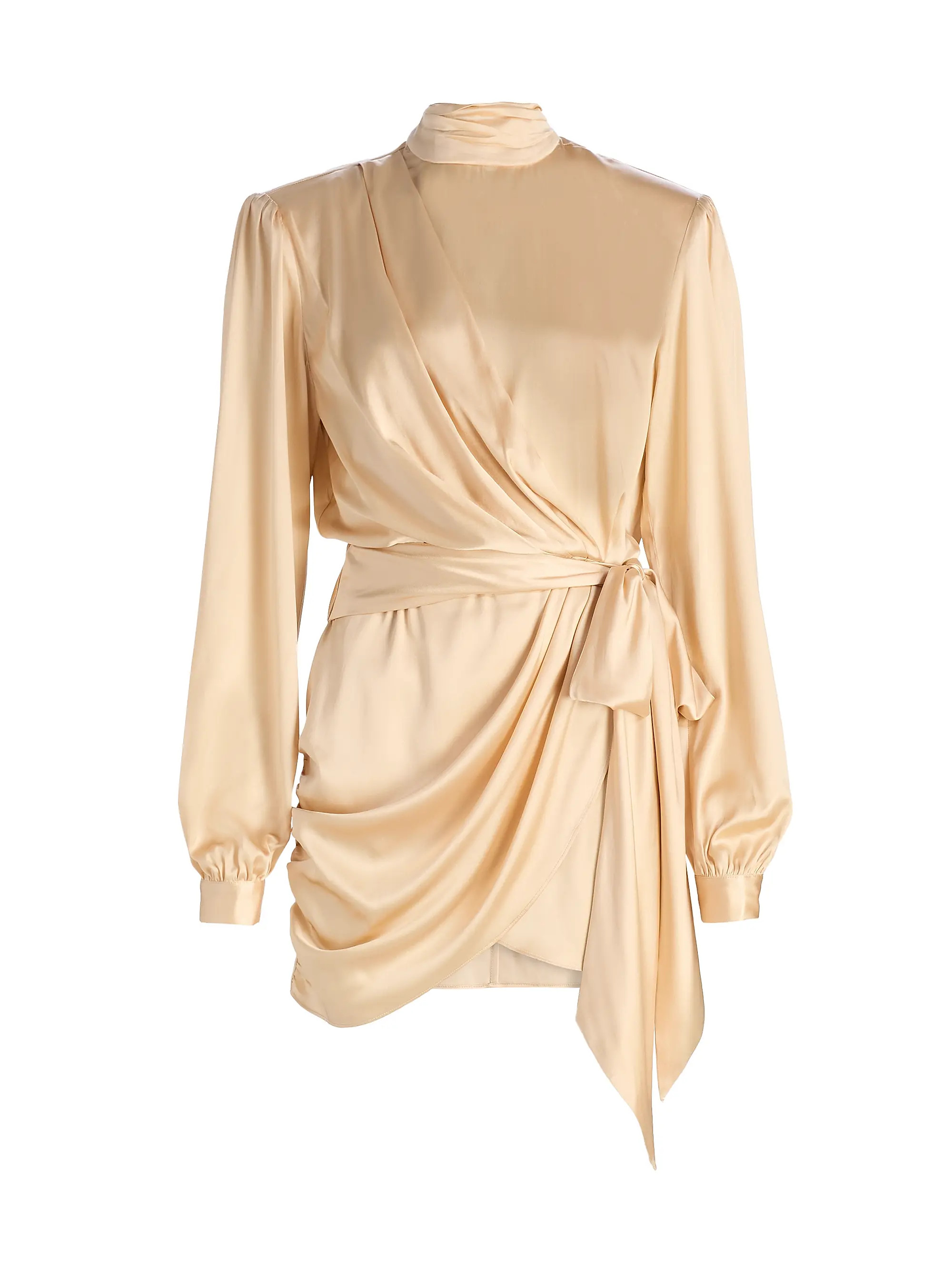 Imara Silk-Blend Sheath Minidress | Saks Fifth Avenue