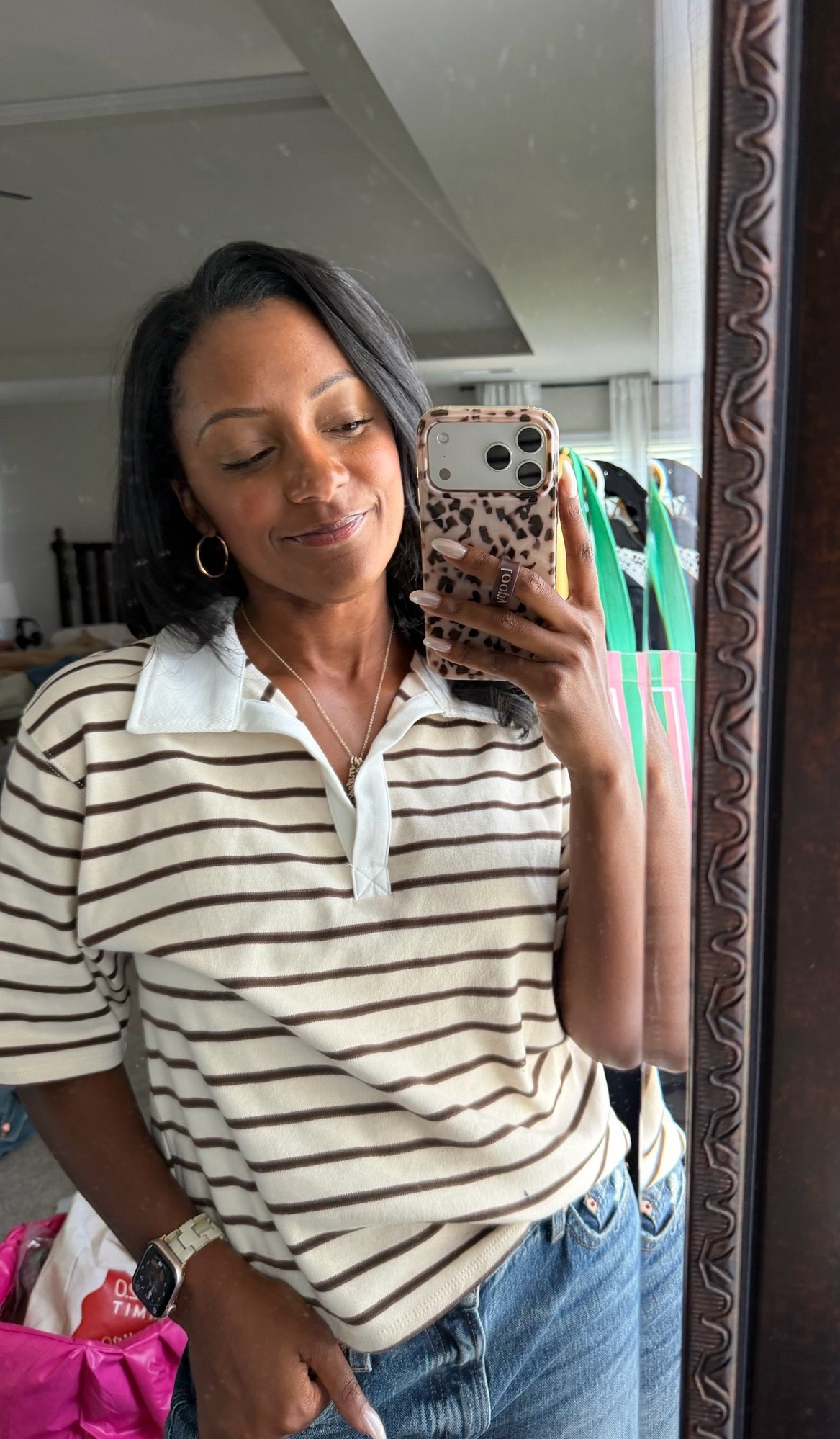 Also loving that these polo tops are trending. The perfect casual option to pair with jeans.

#LTKmomlife