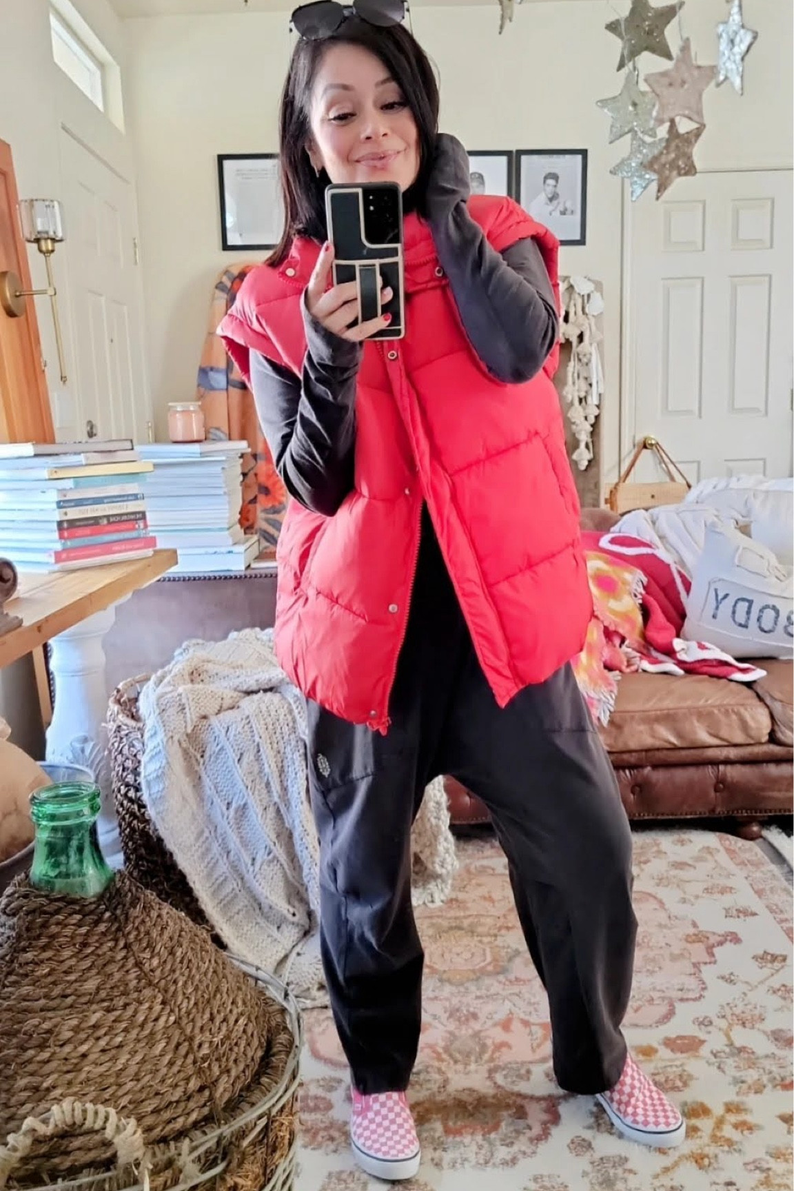 Cozy outfit! Wearing a small in onesie 
#LTKSaleAlert

#LTKActive #LTKStyleTip #LTKTravel