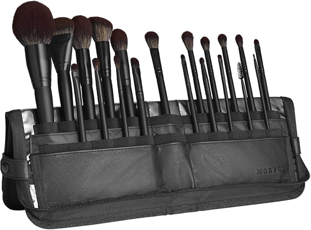 Morphe MUA Life Makeup Brushes - 20 Piece Makeup Brush Set of Eye and Face Brushes - Made with Sy... | Amazon (US)