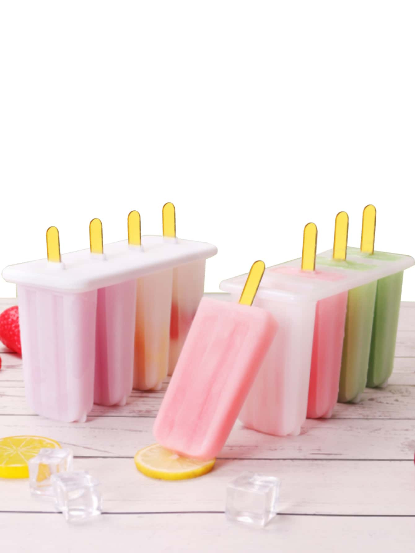 10pcs/set PMMA Popsicle Stick, Golden Stick For Popsicle | SHEIN