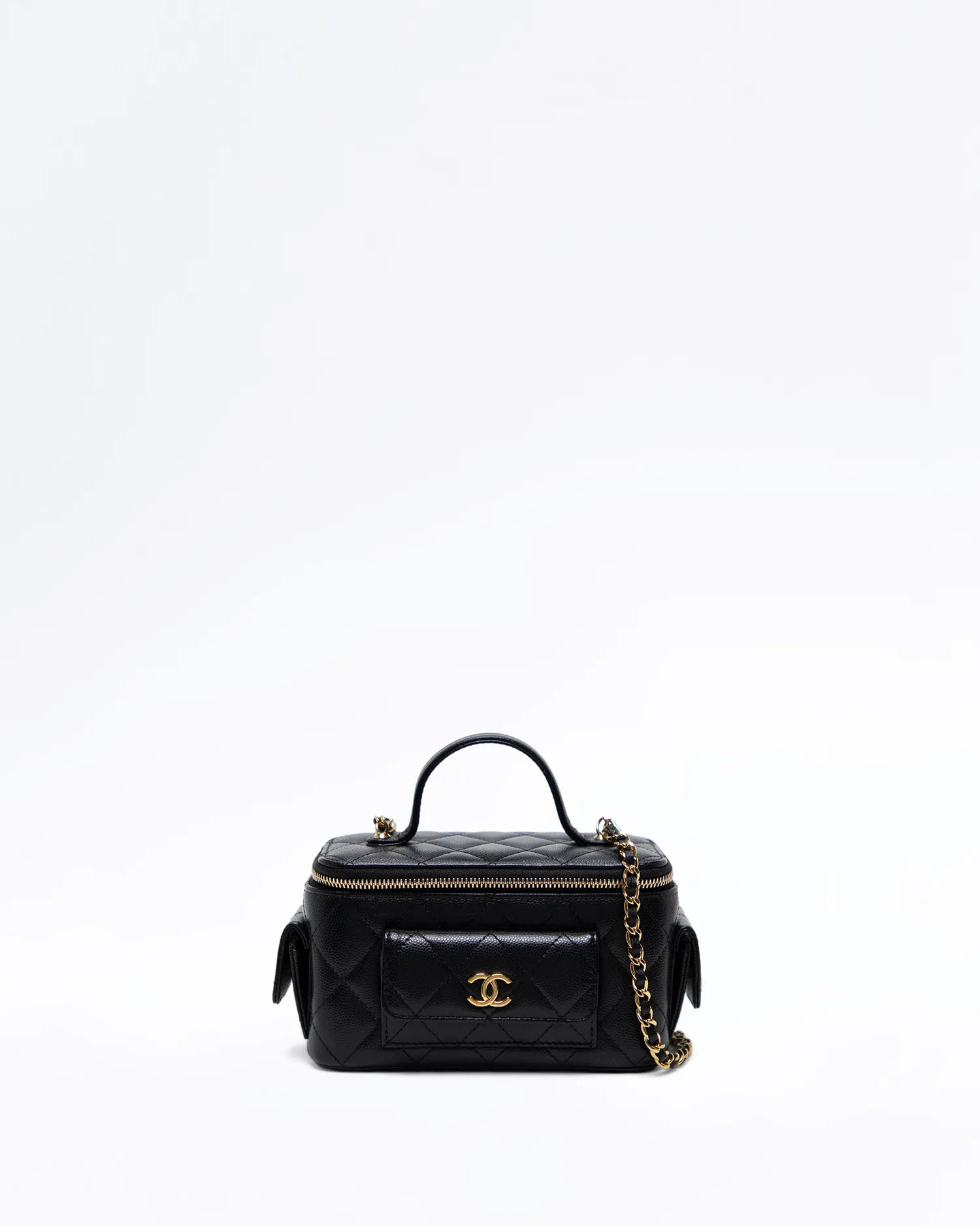 Caviar Polly Pocket Vanity with Chain | Vivrelle