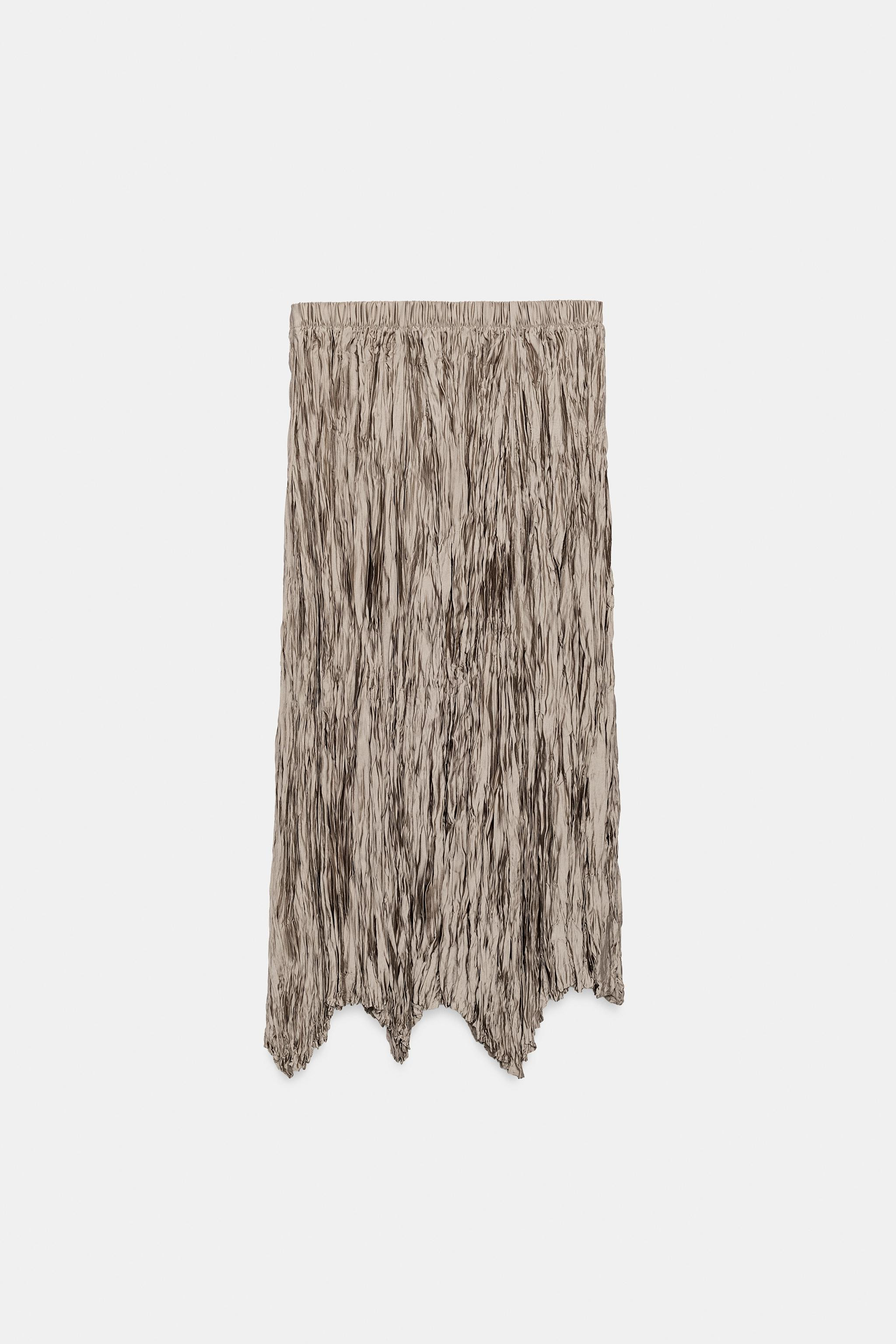 LANGER PLISSEEROCK ZW COLLECTION | Zara US