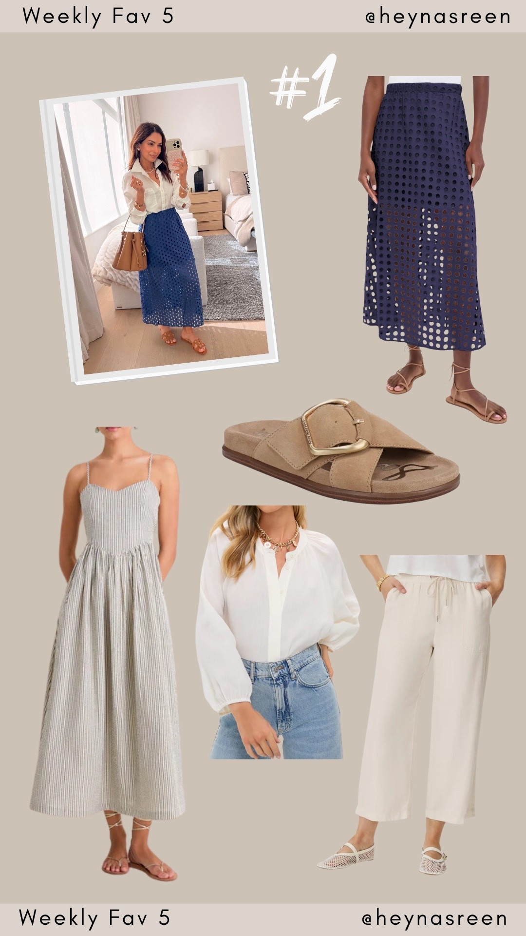 Your Fav 5 from last week! 