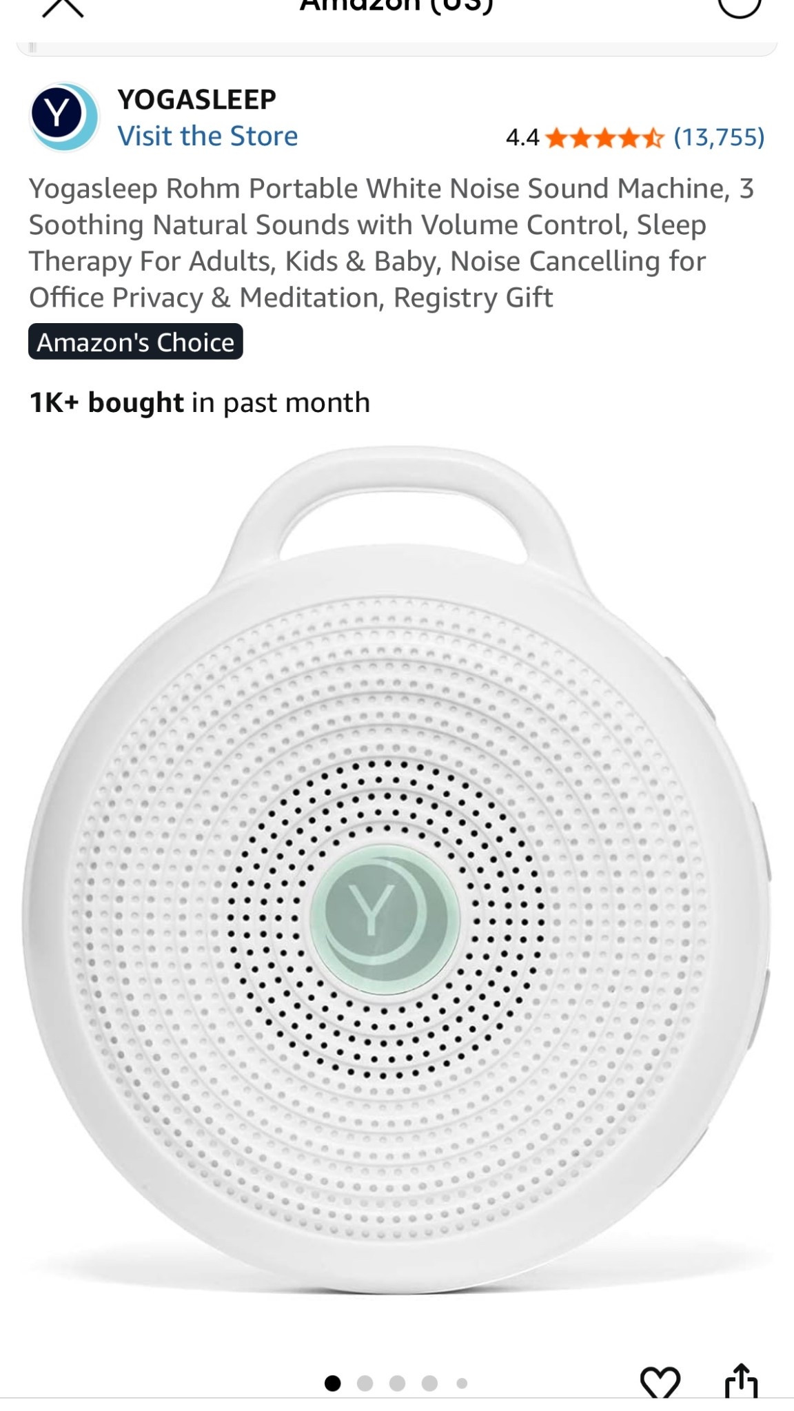 It’s almost travel season again! Time to try out this travel sized white noise machine. 

#LTKTravel