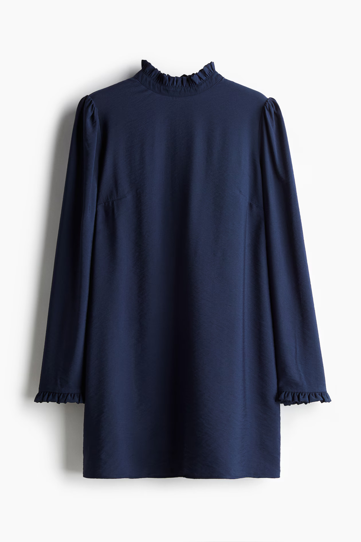 Vestido de punto con ribetes de volante | H&M (FR, IT, ES, PT, BE)