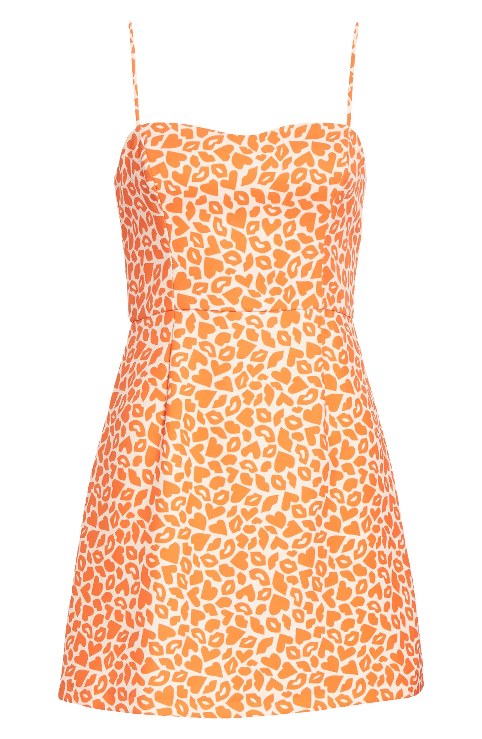 FRENCH CONNECTION Etta Whisper Print A-Line Dress | Nordstromrack | Nordstrom Rack