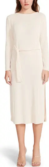 Rib Long Sleeve Knit Dress | Nordstrom