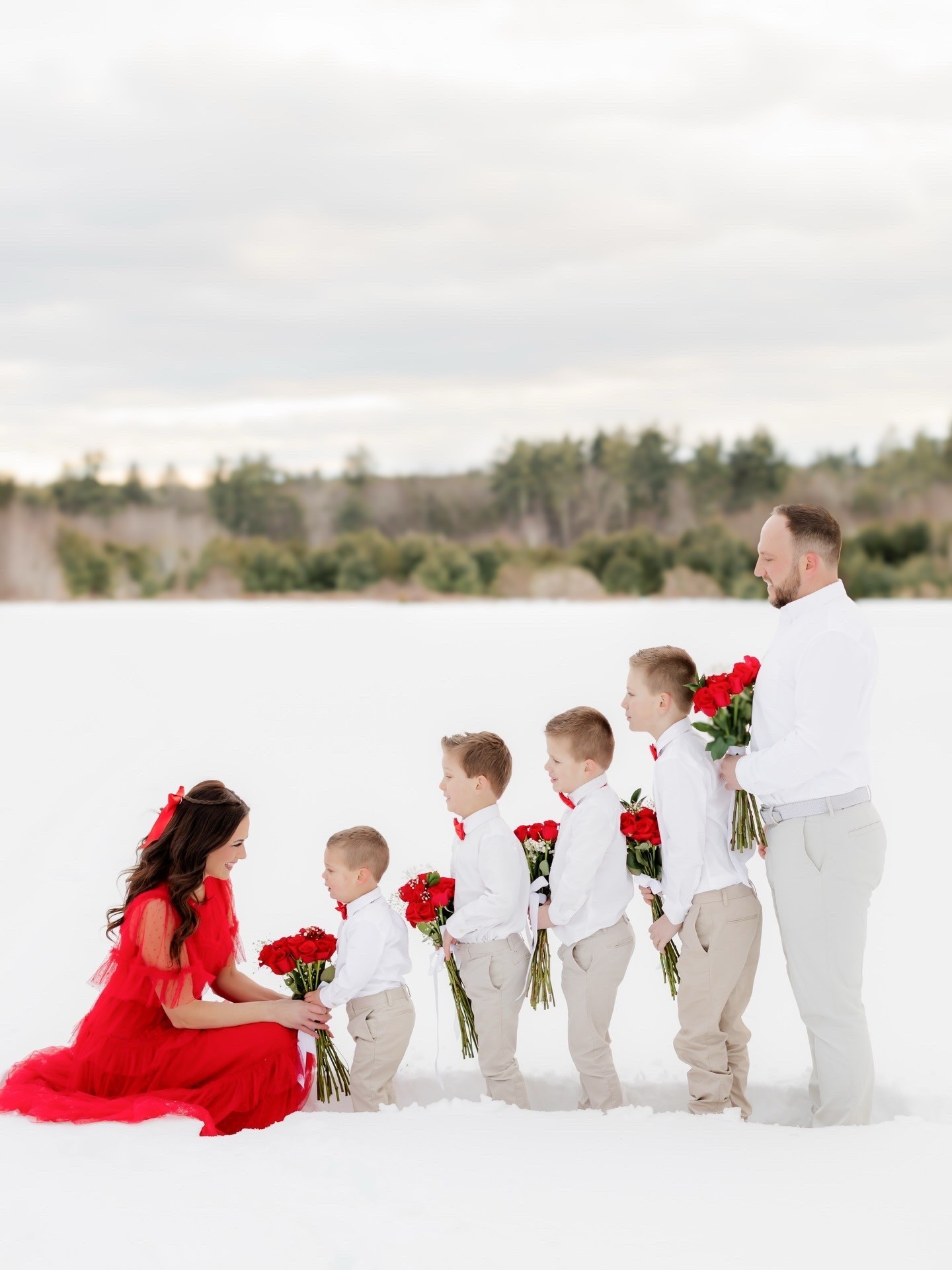 Family outfits. Family Valentine’s outfits. Family coordinating outfits. Winter family outfits. Women’s red dress. Men’s outfit. Boys outfit. Toddler boy outfit. 

#LTKMens #LTKKids #LTKmomlife