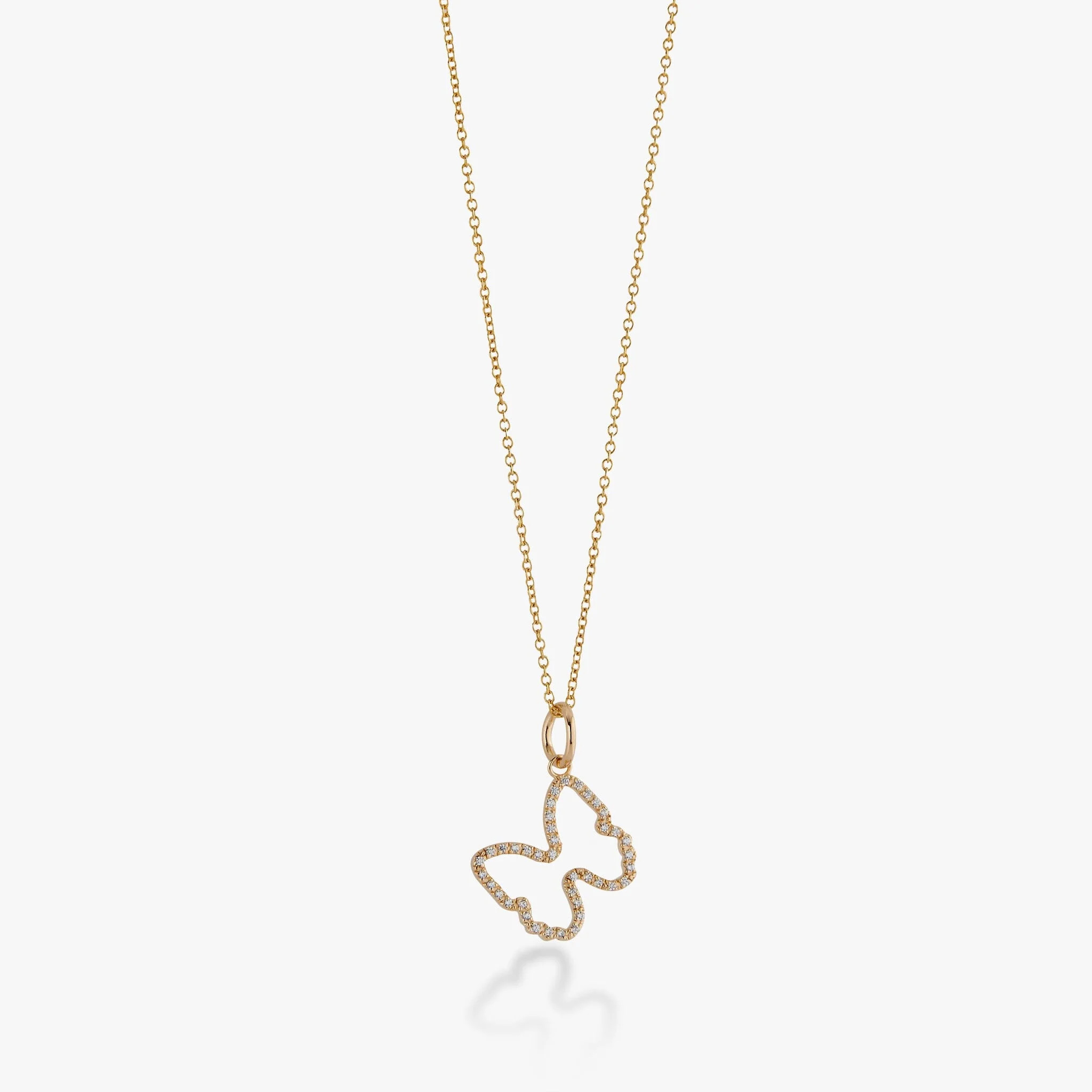 SRB Pavé Butterfly Necklace | Tiny Tags (US)