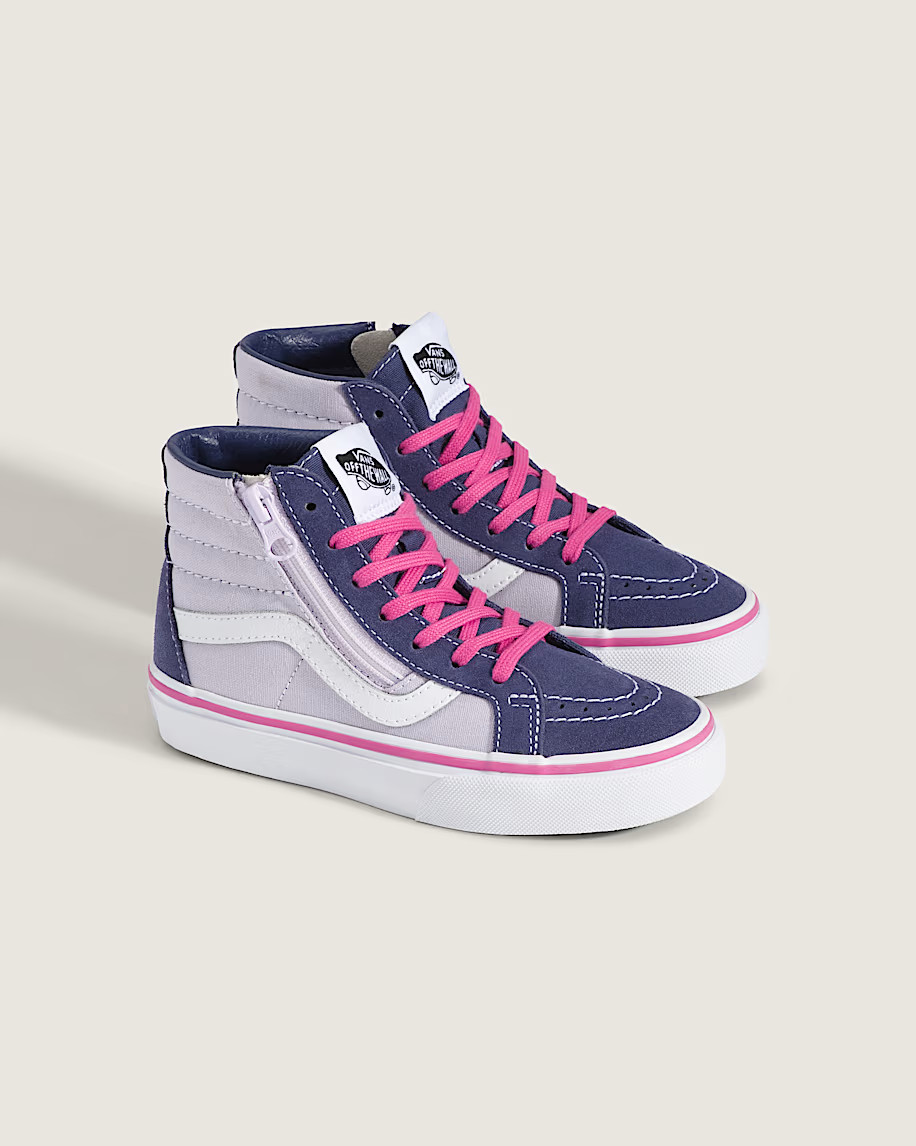 Little Kids Sk8-Hi Side Zip Shoe | Vans (US)