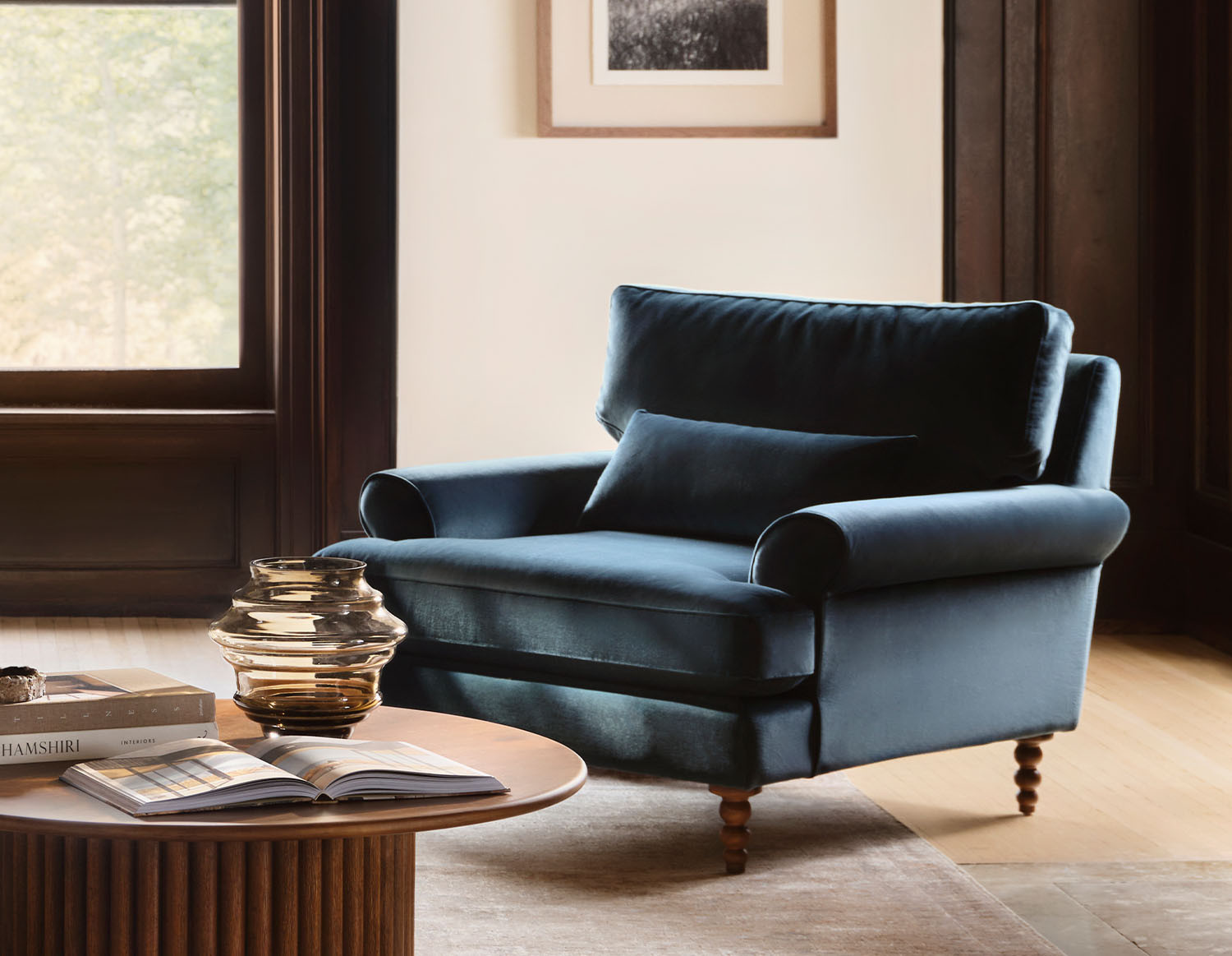 Maxwell Slipcovered Accent Chair by Apartment Therapy | Interior Define