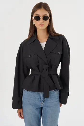 LAMARQUE Quinn | Cropped Trench Coat | Nordstrom | Nordstrom