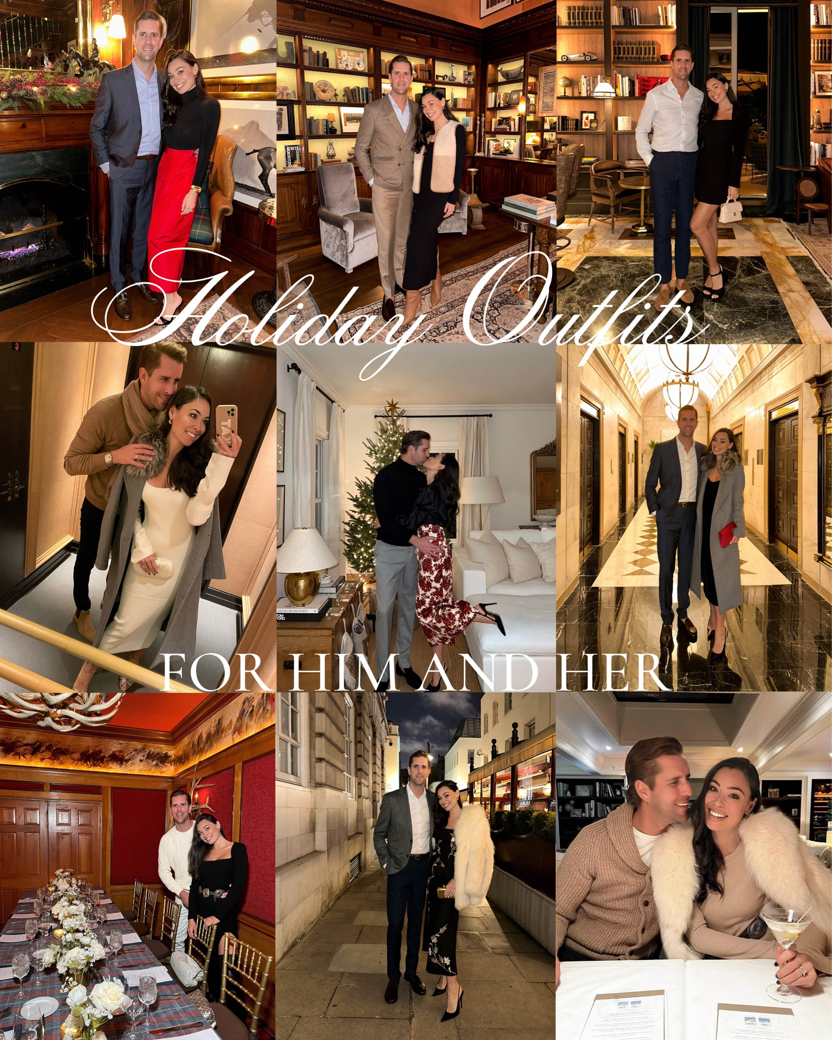 Holiday outfits for him and her on my Substack! 

#LTKMens #LTKGiftGuide #LTKHoliday