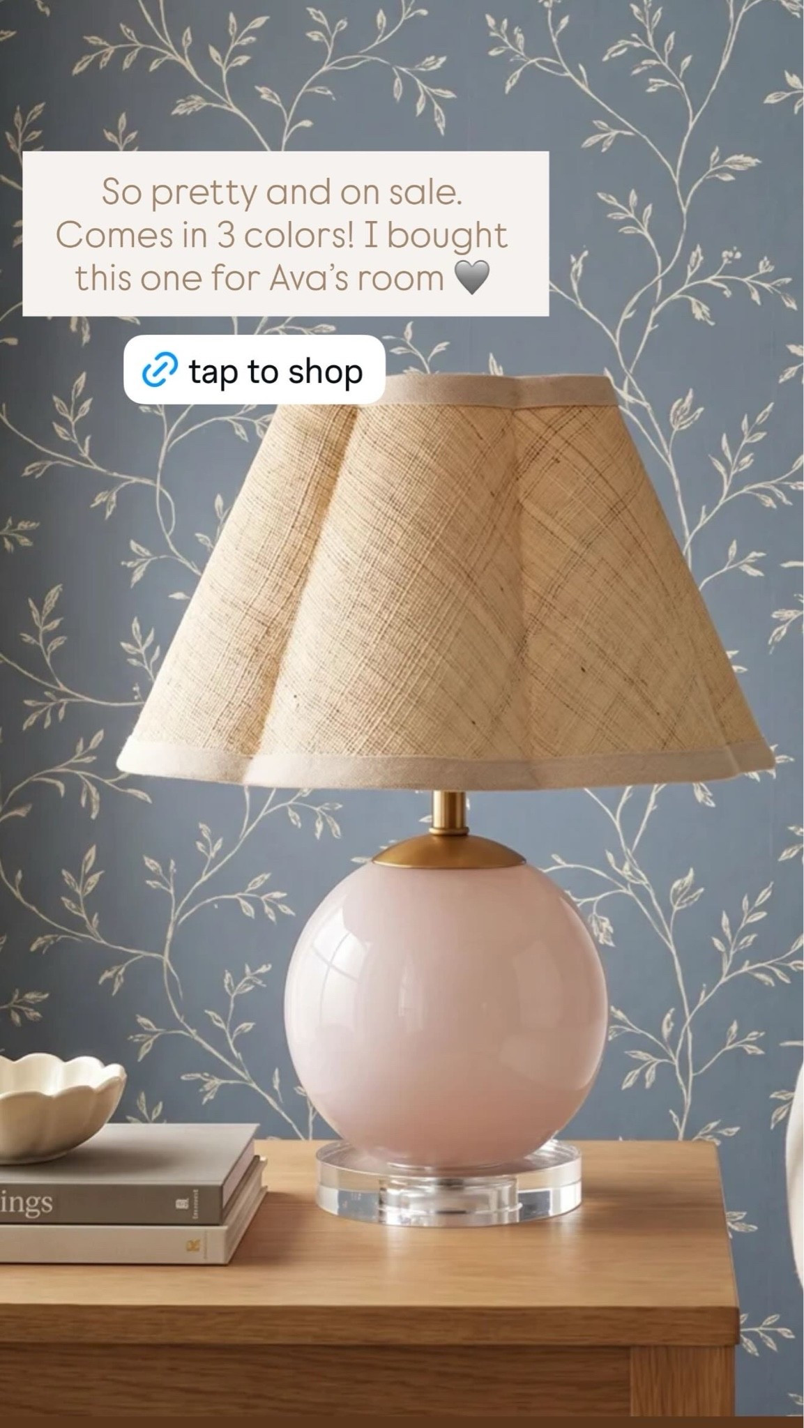 Love this lamp!! I grabbed it for Ava’s bedroom while it was on sale… comes in a few colors!

#LTKSaleAlert #LTKHome #LTKdayinmylife