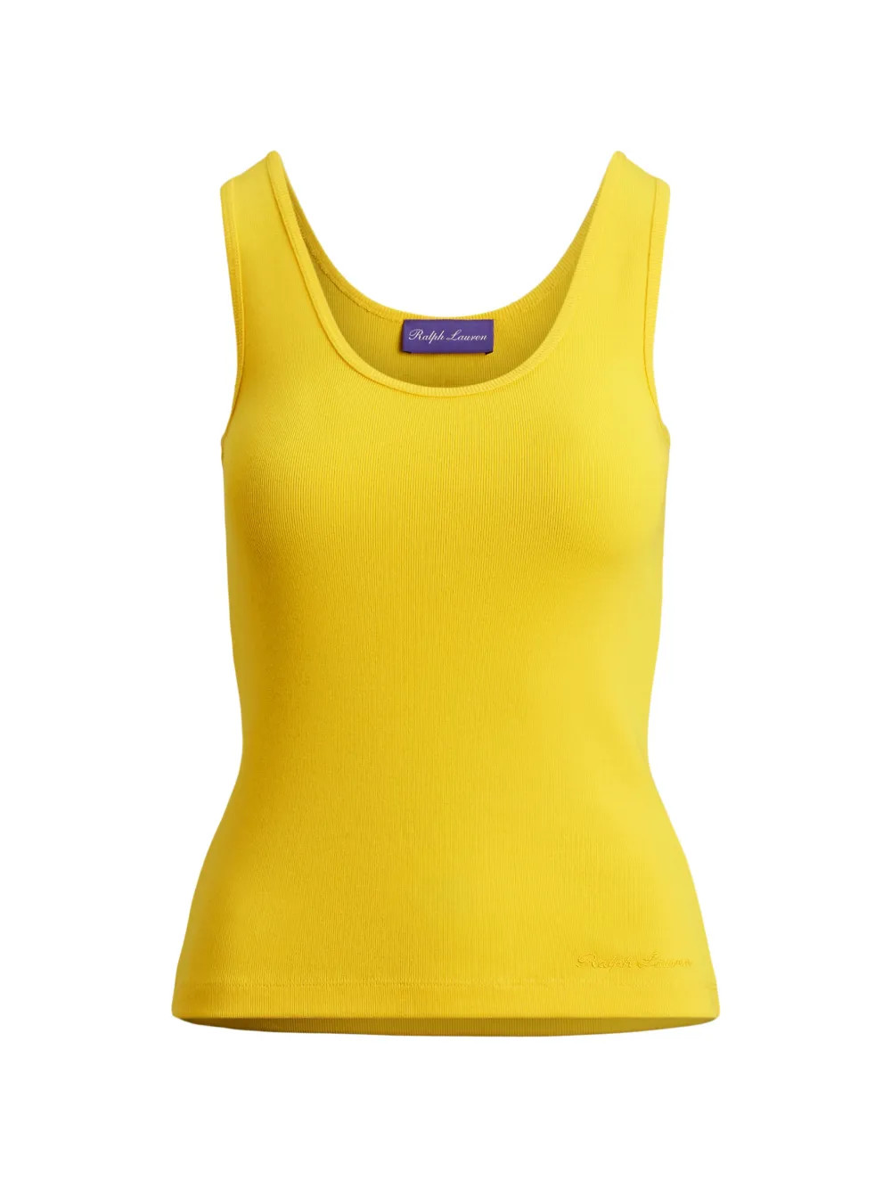 Ralph Lauren CollectionEllis rib-knit tank top | Farfetch Global