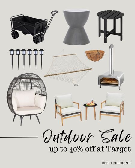 Up to 40% off home and patio at Target right now!

#spring #outdoor #backyard #garden #entertaining 

#LTKsalealert #LTKSeasonal #LTKhome