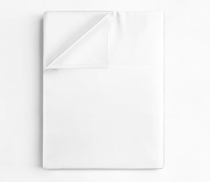 Twin XL Size Flat Bed Sheet - Comfortable, Breathable & Cooling Top Sheet - Hotel Luxury, Fade Re... | Amazon (US)