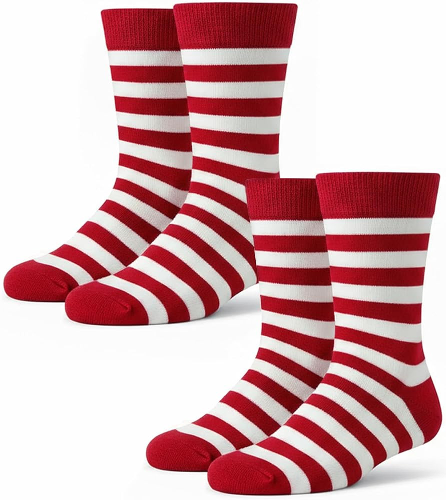 Syhood 2 Pairs Men's Dress Socks Combed Cotton Anti Odor Quick Dry Moisture Wicking Size 8-14 Cre... | Amazon (US)