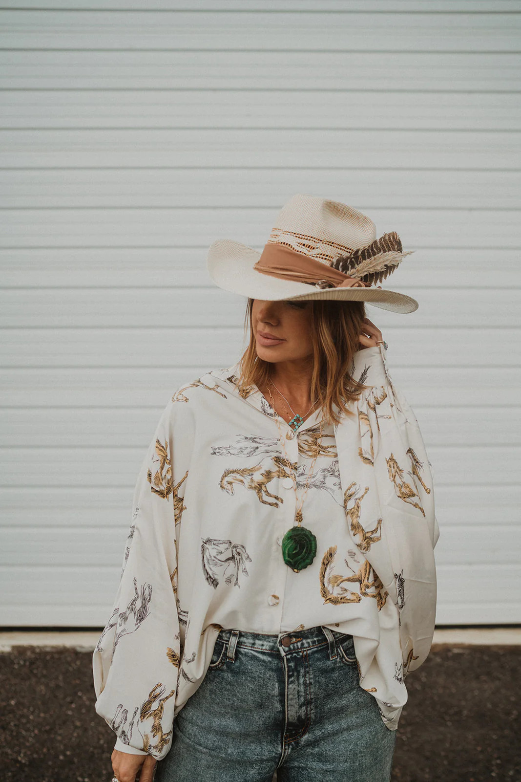 Neutrals Hat Band | Goldie Lew Jewelry