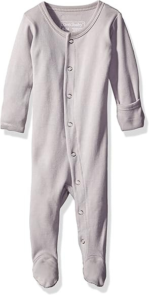 Girls' Organic Cotton Baby Footed Sleeper | Amazon (US)