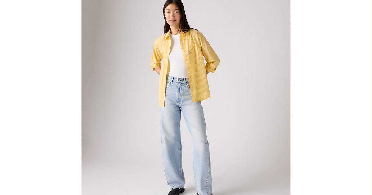 Cinch Barrel Women's Jeans - Light Wash | Levi's® US | Levi's US