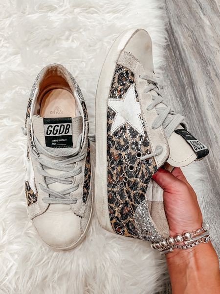 Golden goose | golden goose shoes | sneakers | shoes | leopard | leopard shoes | golden goose favorites | golden goose glitter | golden goose sneakers 

#LTKkids #LTKstyletip #LTKshoecrush