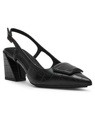 Women's Renetta Slingback Block Heel Pumps | Macy's