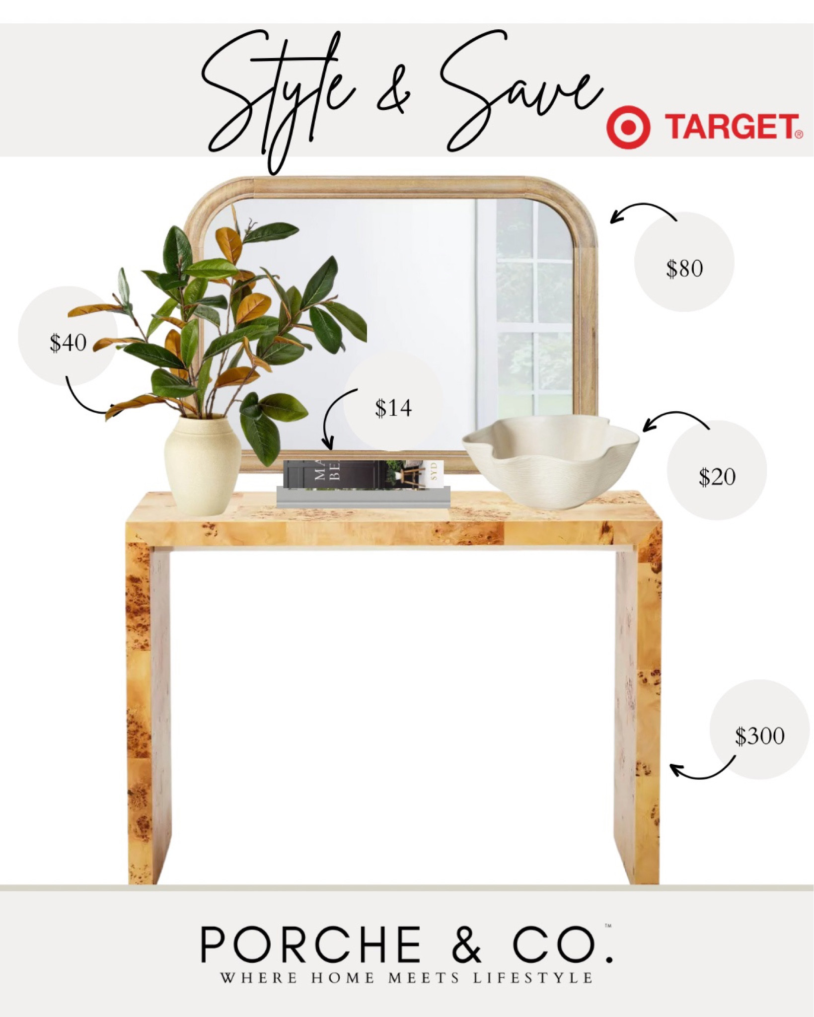 Style and save, Target finds, entryway styling, entryway decor 
#visionboard #moodboard #porcheandco

#LTKhome #LTKFind #LTKstyletip