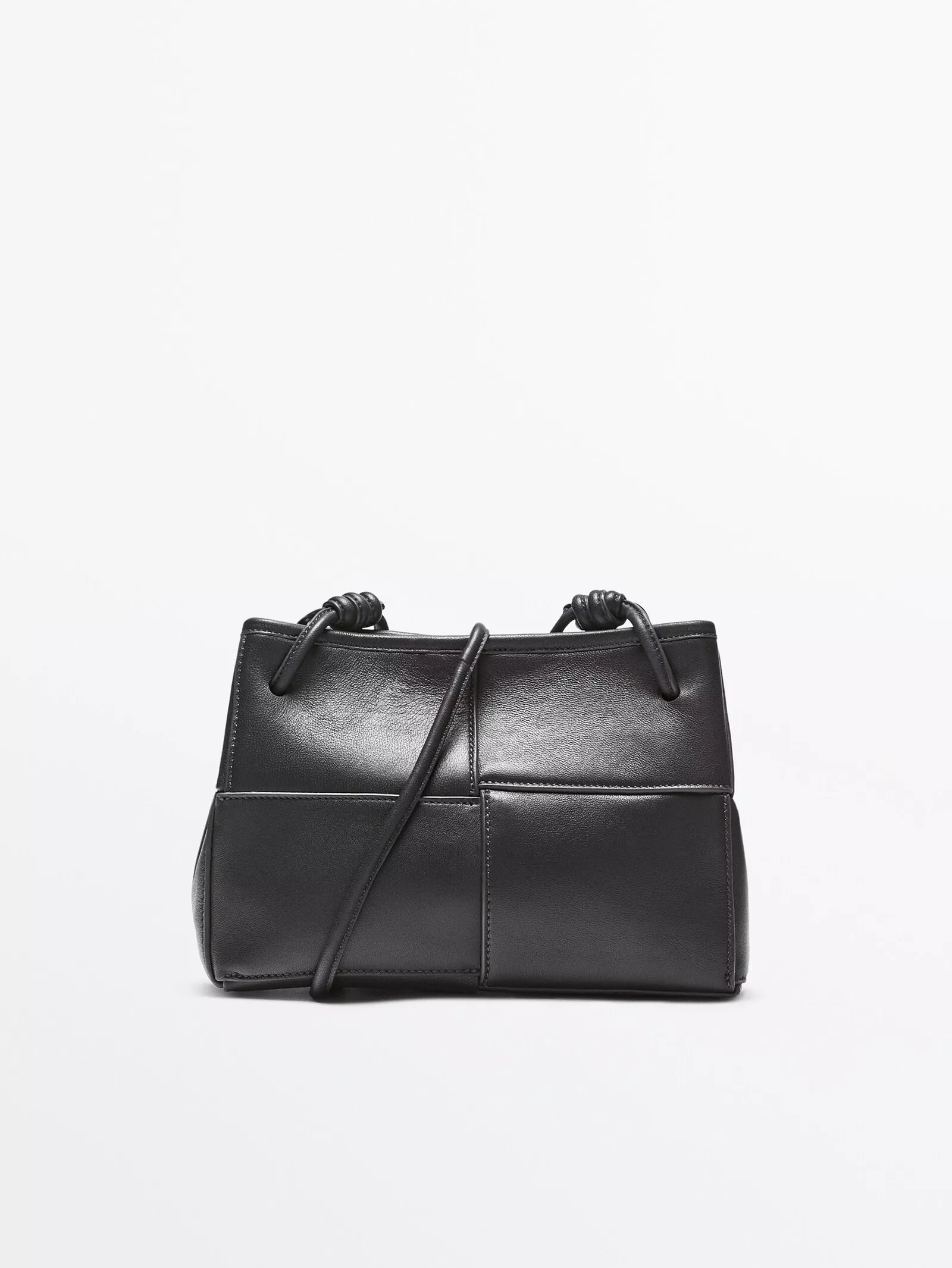 Black Nappa Leather Pocket Bag curated on LTK