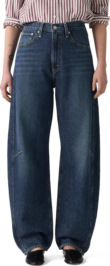 Levi's Cinch High Waist Barrel Jeans | Nordstromrack | Nordstrom Rack