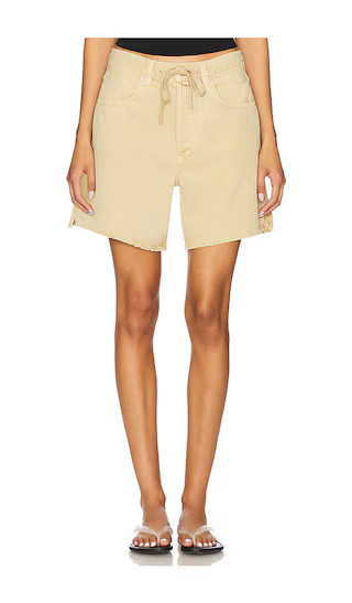 Brynn Drawstring Short in Hempseed | Revolve Clothing (Global)