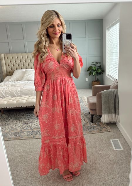 Pink Free People dress from Revolve - Valentines Day dress with Kendra Scott jewelry from Bloomingdales!

#LTKwedding #LTKFind #LTKunder100