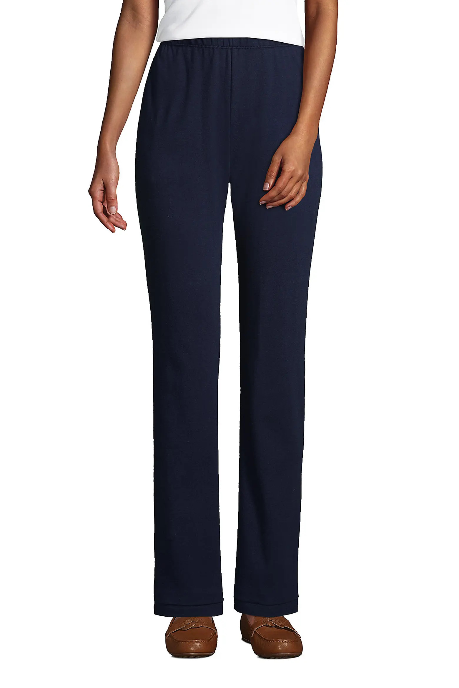 Lands' End Sport Knit High Rise Pants (Women) | Nordstrom | Nordstrom