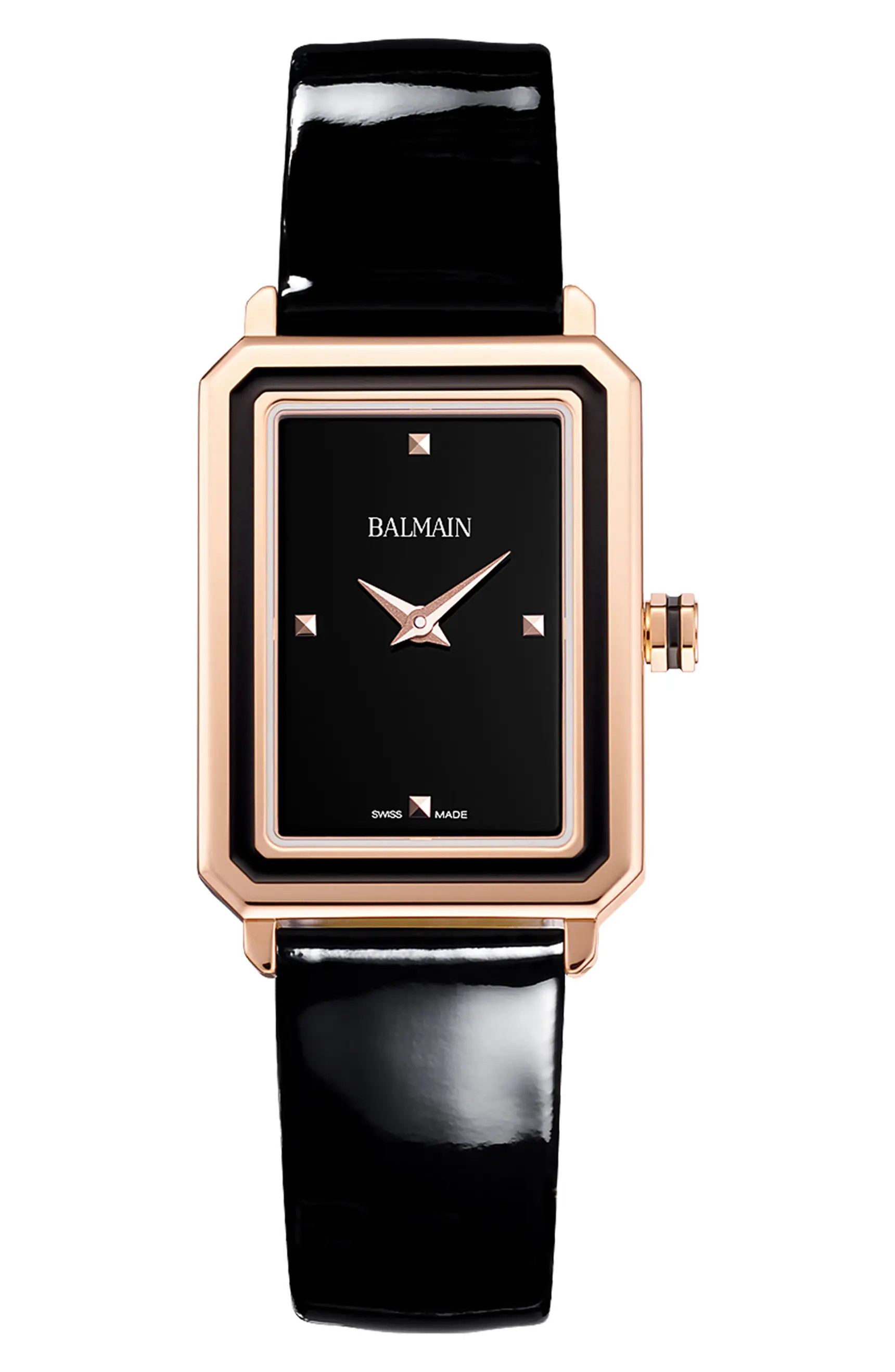 Eirini Leather Strap Watch, 25mm x 33mm | Nordstrom