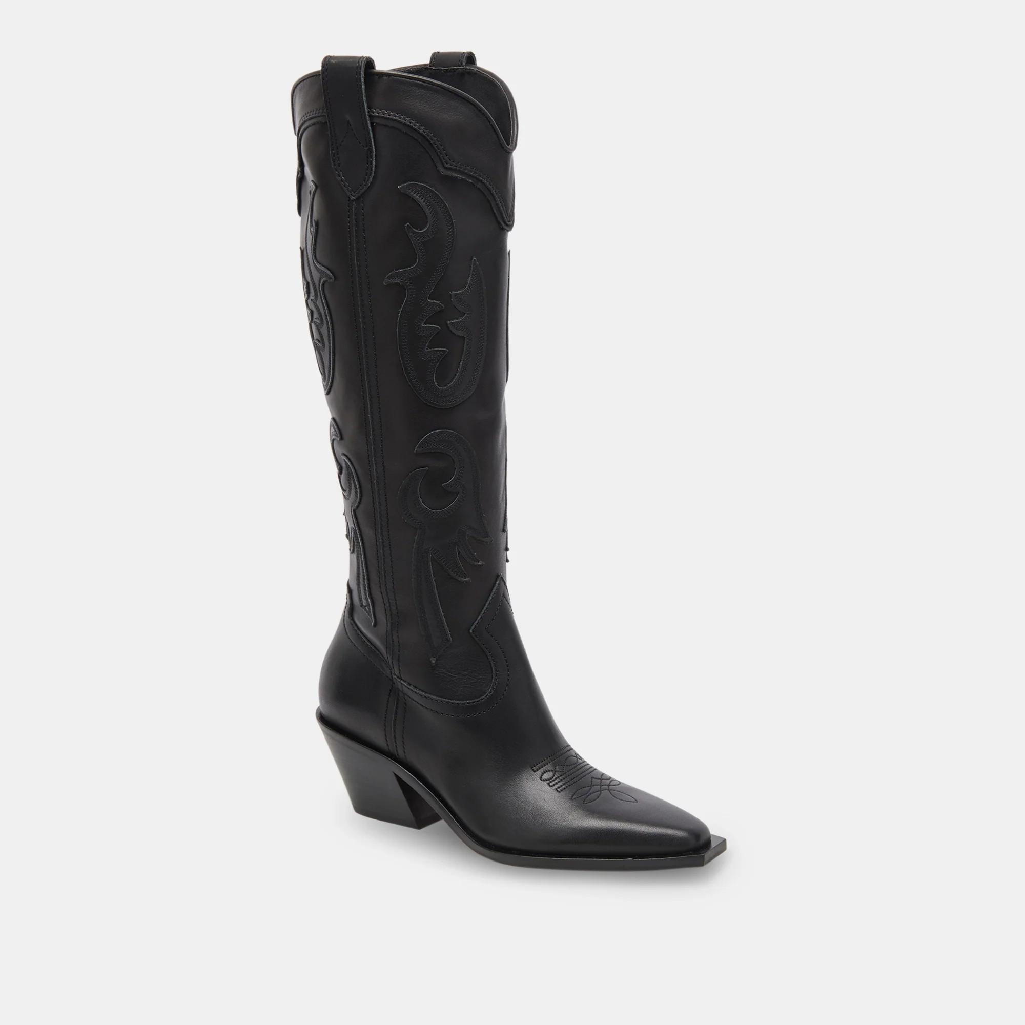 SAMSIN BOOTS BLACK LEATHER | DolceVita.com